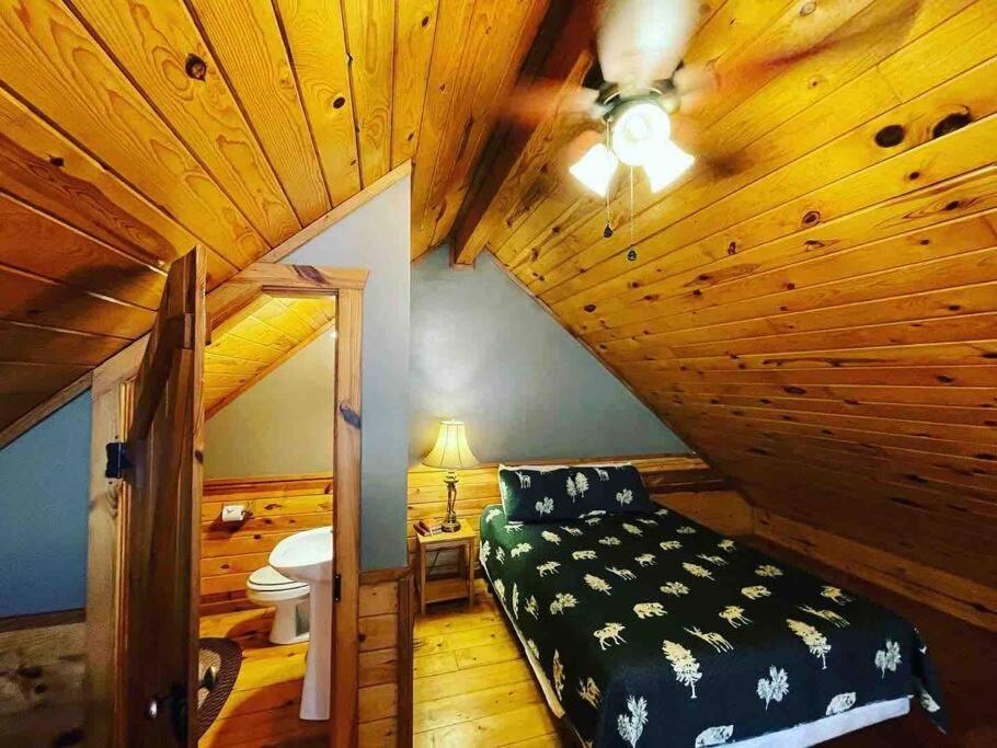 The Loft At Bear Mountain Log Cabins Юрека Спрингс Екстериор снимка