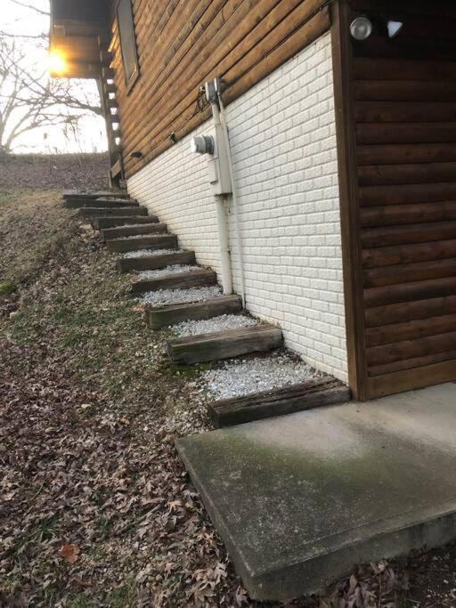 The Loft At Bear Mountain Log Cabins Юрека Спрингс Екстериор снимка