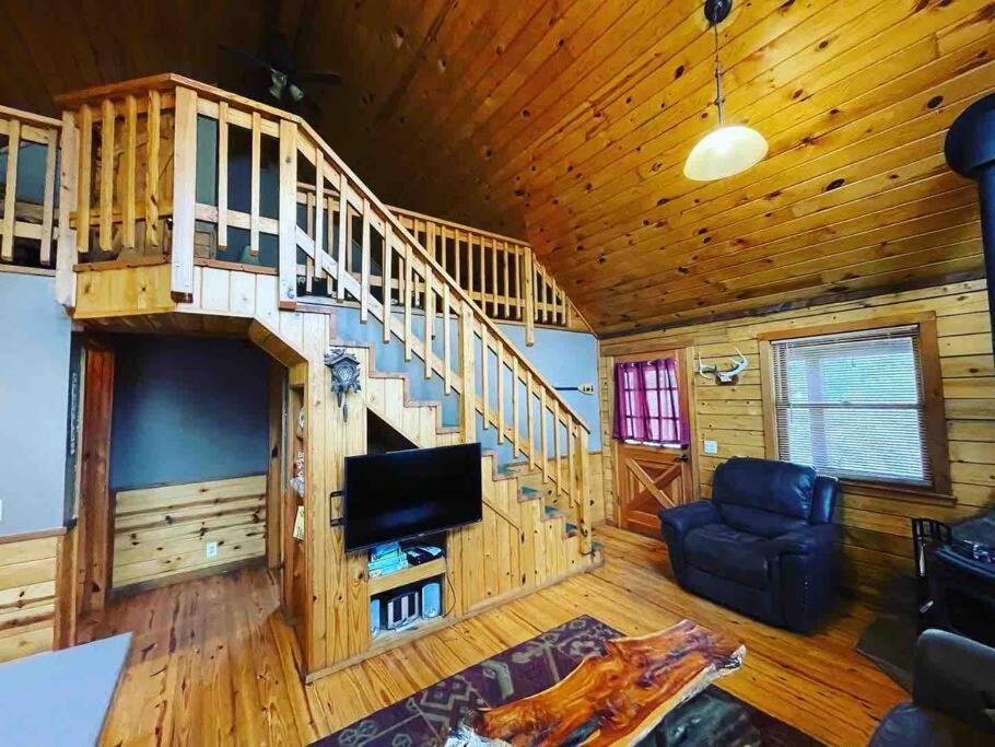 The Loft At Bear Mountain Log Cabins Юрека Спрингс Екстериор снимка