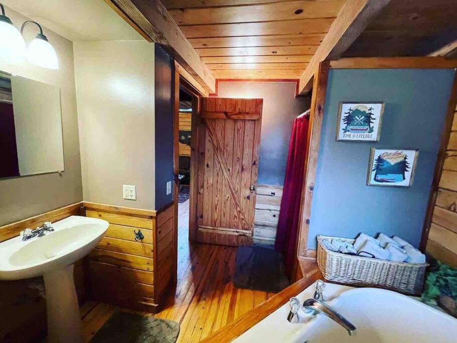 The Loft At Bear Mountain Log Cabins Юрека Спрингс Екстериор снимка